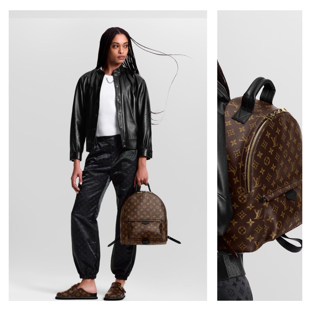 Louis Vuitton Palm Springs MM Monogram Brown Backpack (Brand New)